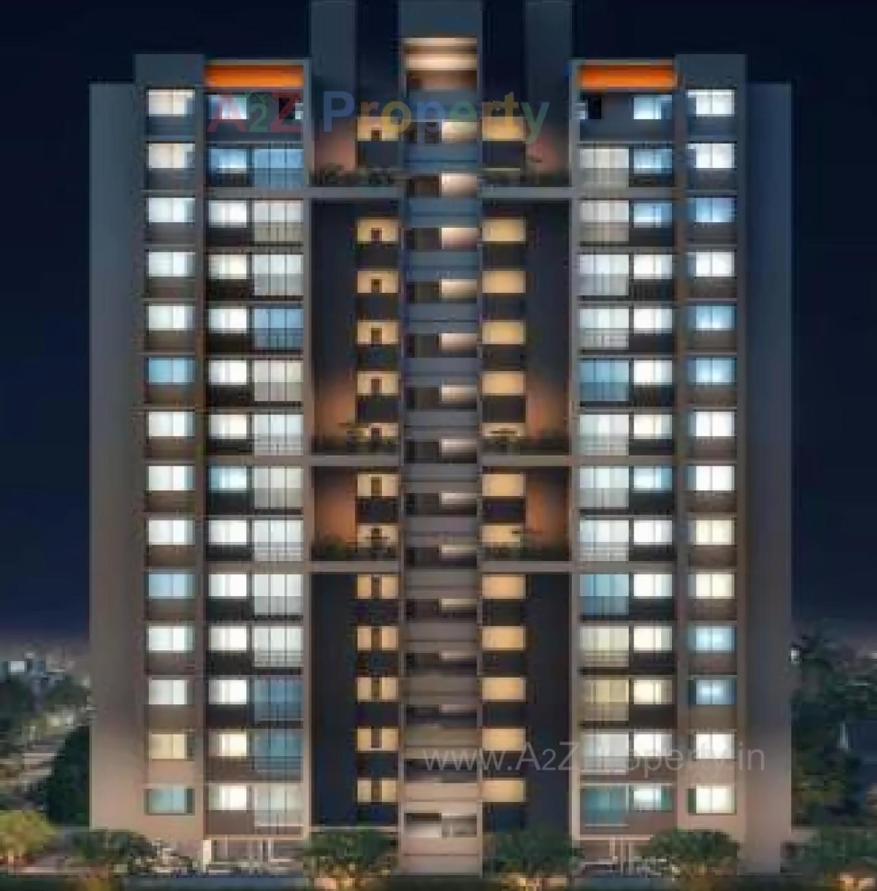 3D Elevation of real estate project Sun Aspire located at City, Ahmedabad, Gujarat