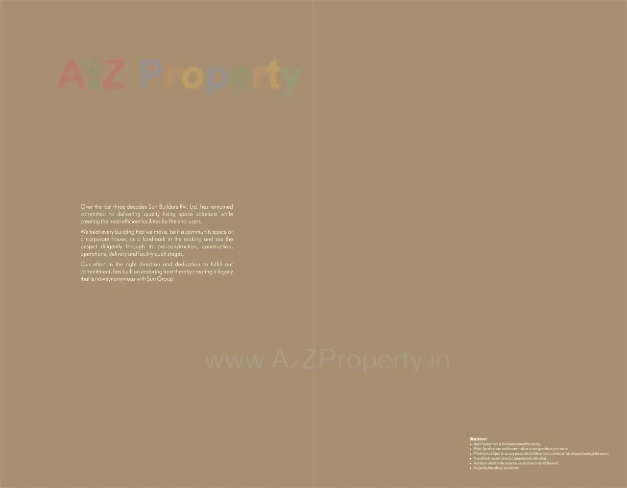  of real estate project Sun Aspire located at City, Ahmedabad, Gujarat