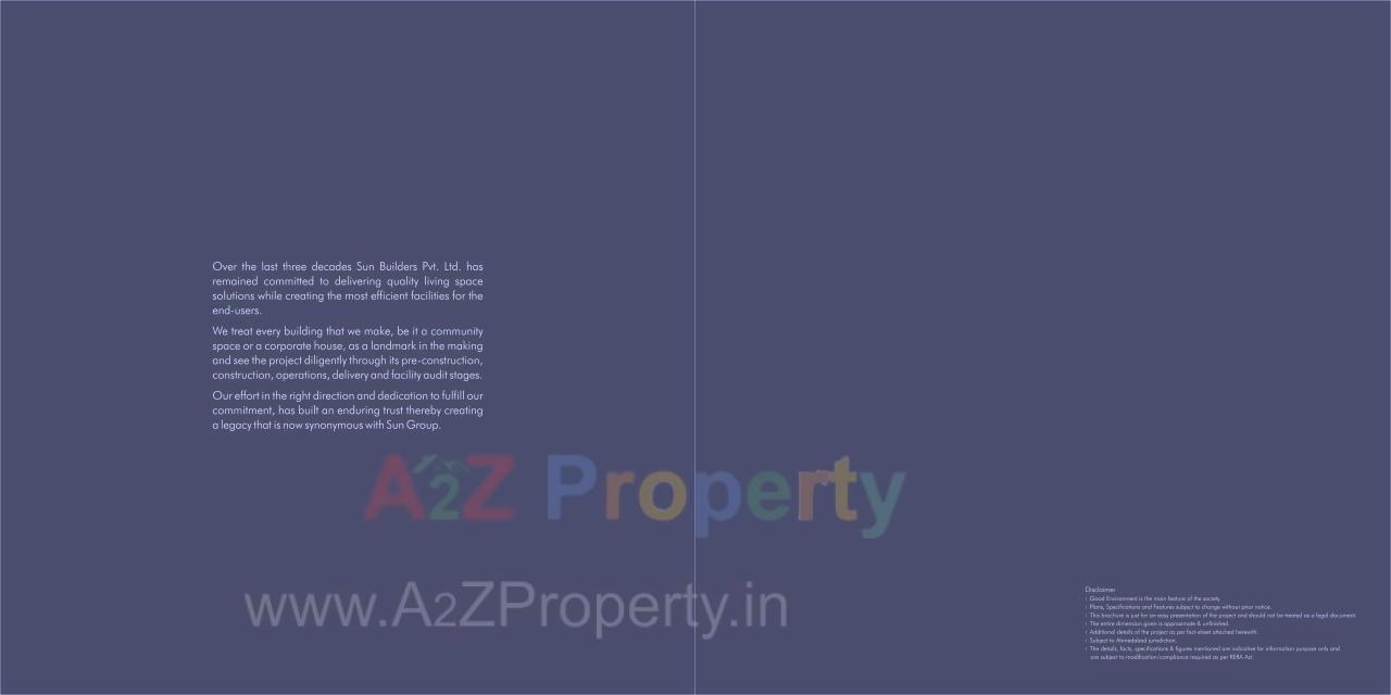  of real estate project Sun Avenue One located at City, Ahmedabad, Gujarat