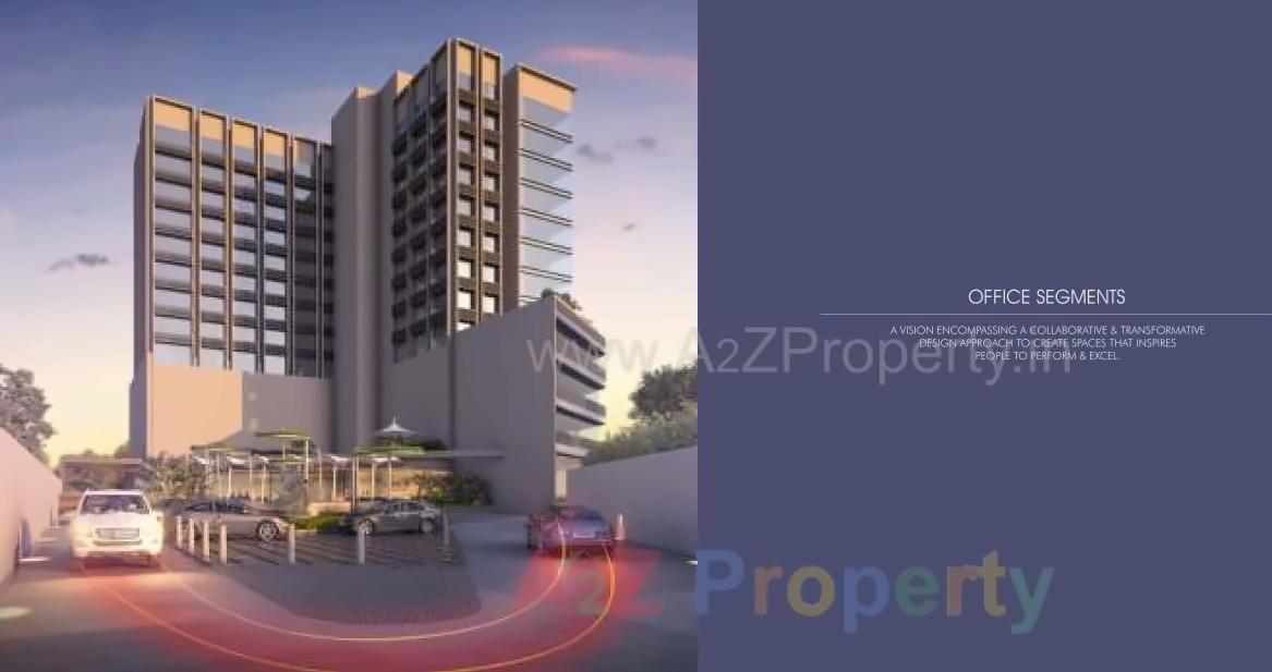 3D Elevation of real estate project Sun Avenue One located at City, Ahmedabad, Gujarat