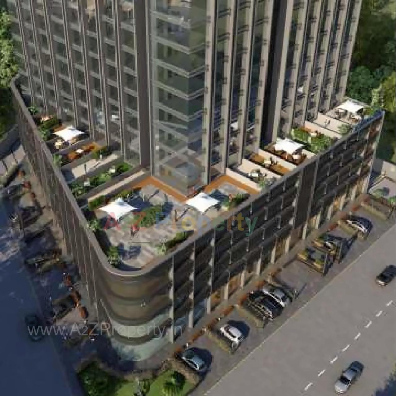 3D Elevation of real estate project Sun Avenue One located at City, Ahmedabad, Gujarat