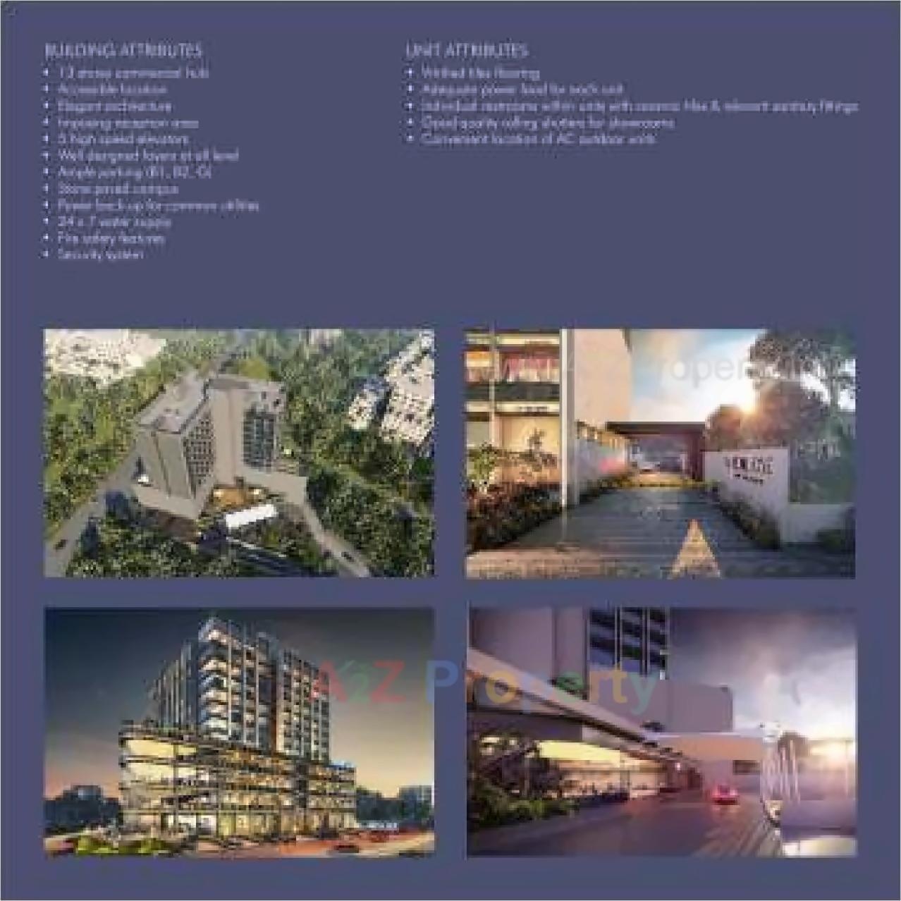 3D Elevation of real estate project Sun Avenue One located at City, Ahmedabad, Gujarat