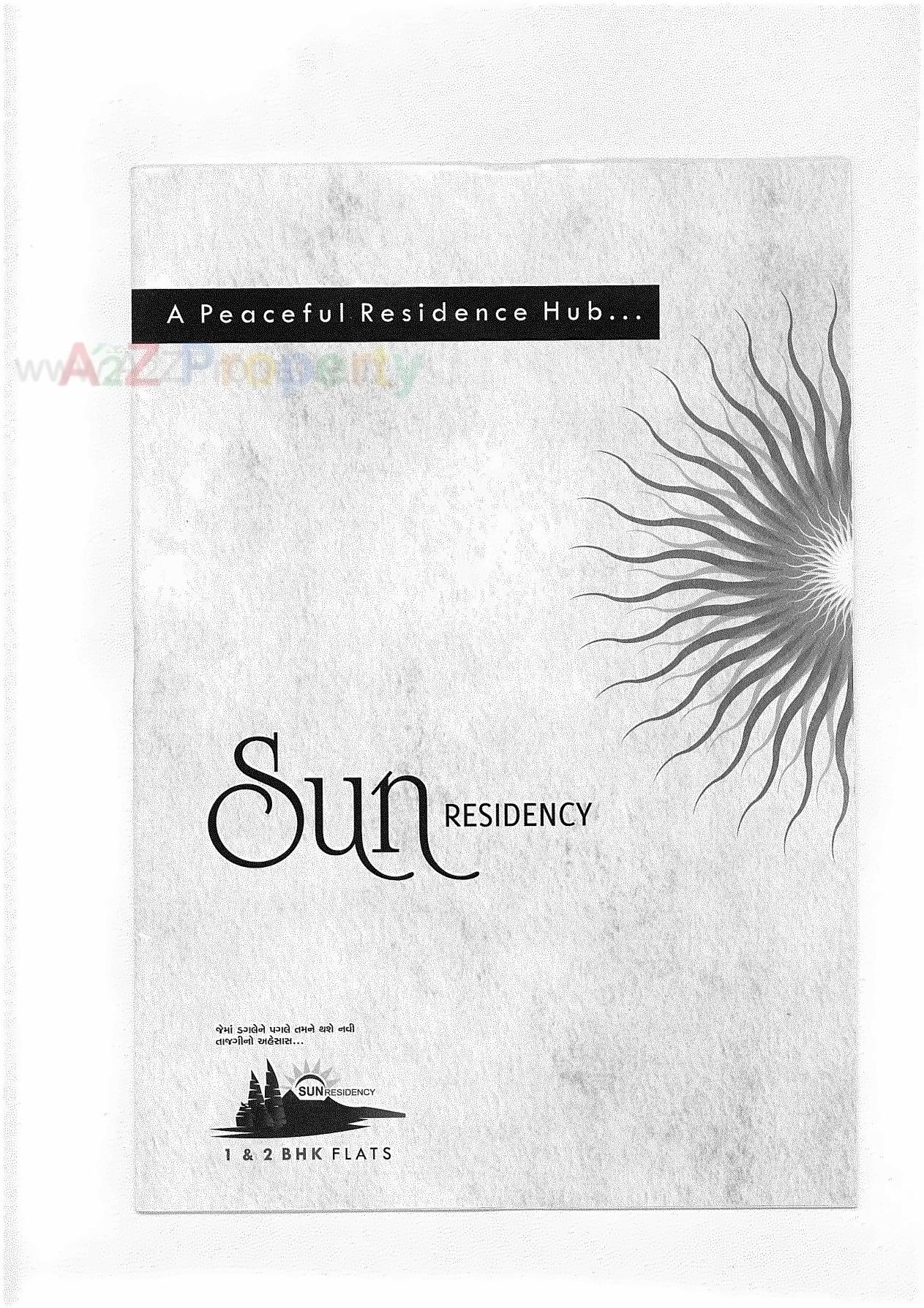  of real estate project Sun Residency located at Vastral, Ahmedabad, Gujarat