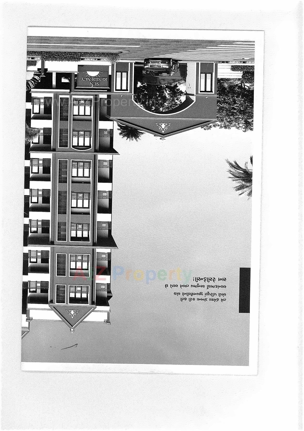  of real estate project Sun Residency located at Vastral, Ahmedabad, Gujarat