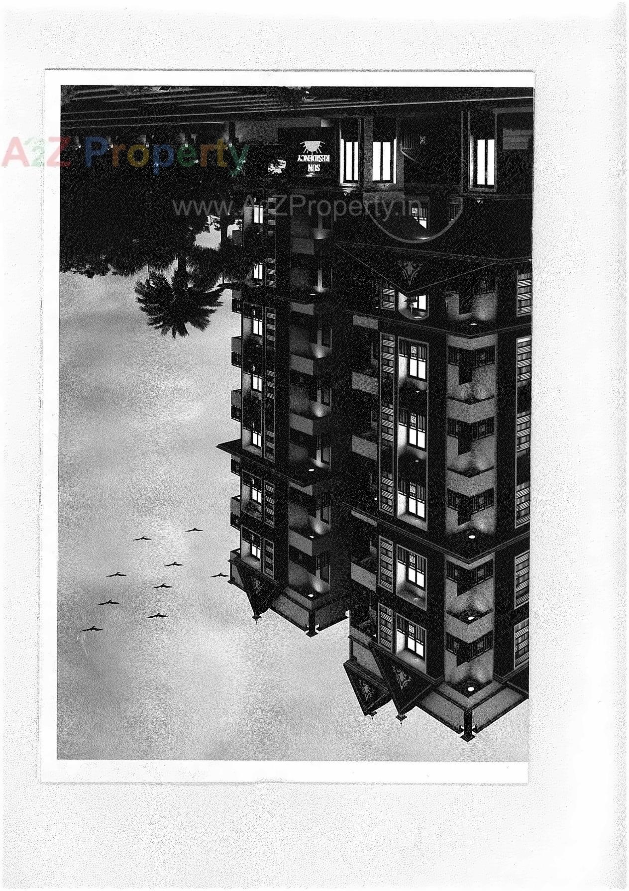  of real estate project Sun Residency located at Vastral, Ahmedabad, Gujarat