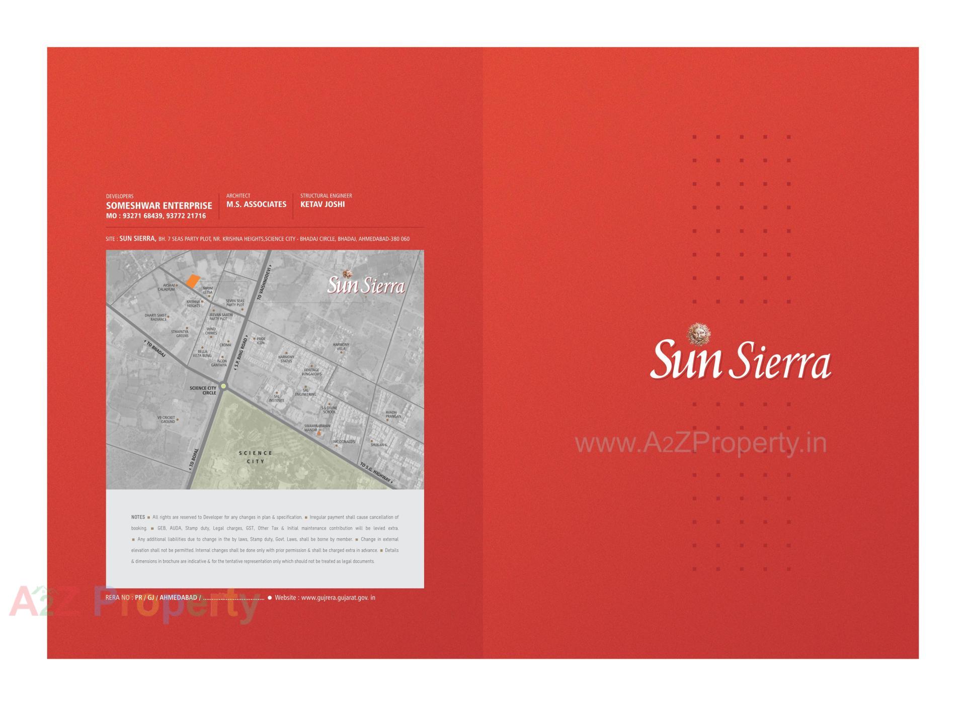  of real estate project Sun Sierra located at Bhadaj, Ahmedabad, Gujarat