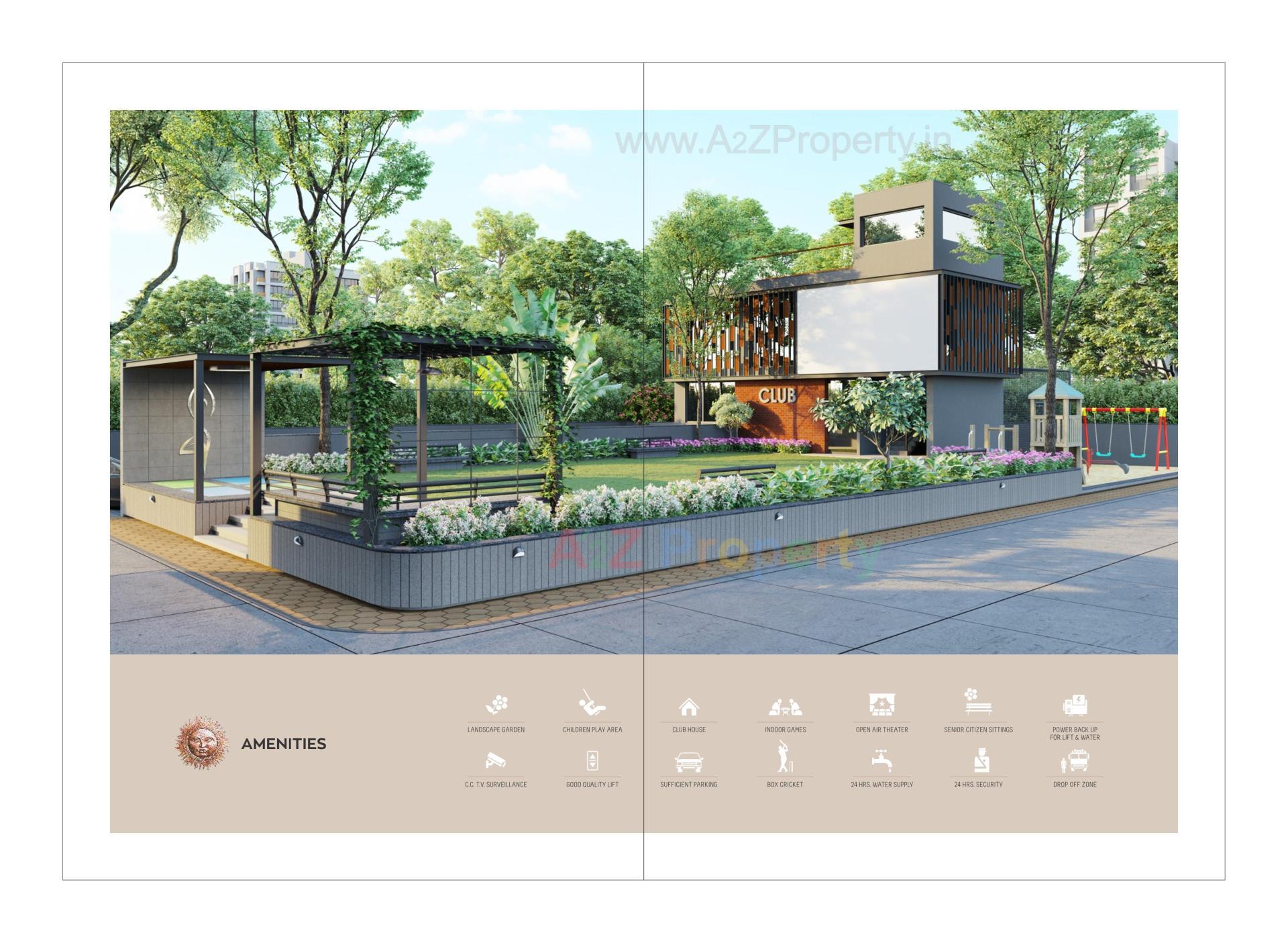  of real estate project Sun Sierra located at Bhadaj, Ahmedabad, Gujarat