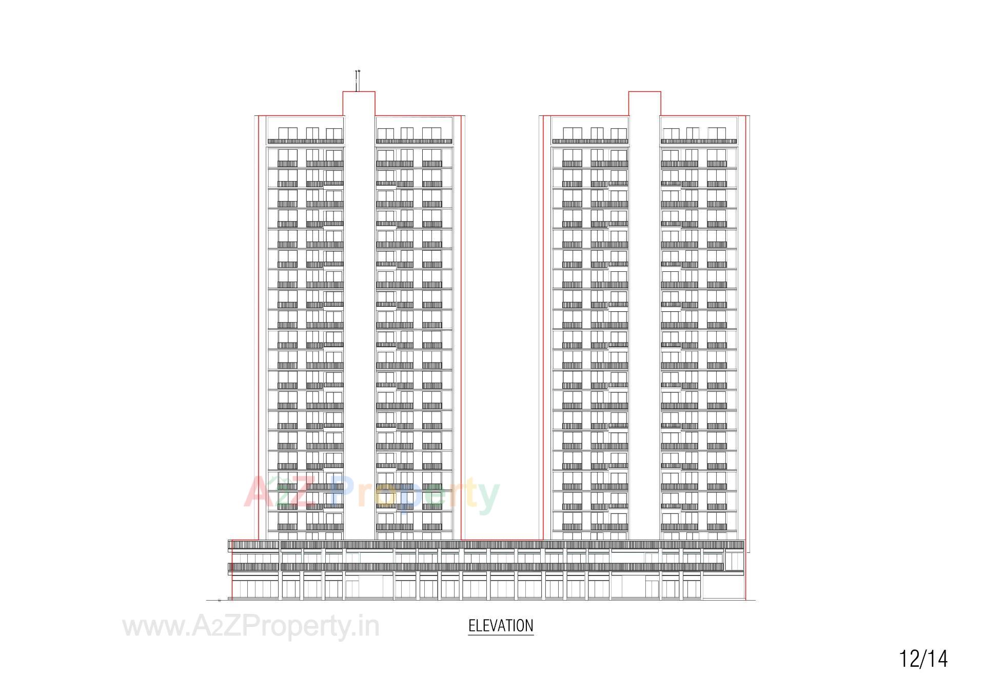  of real estate project Sun Skyview located at Shela, Ahmedabad, Gujarat
