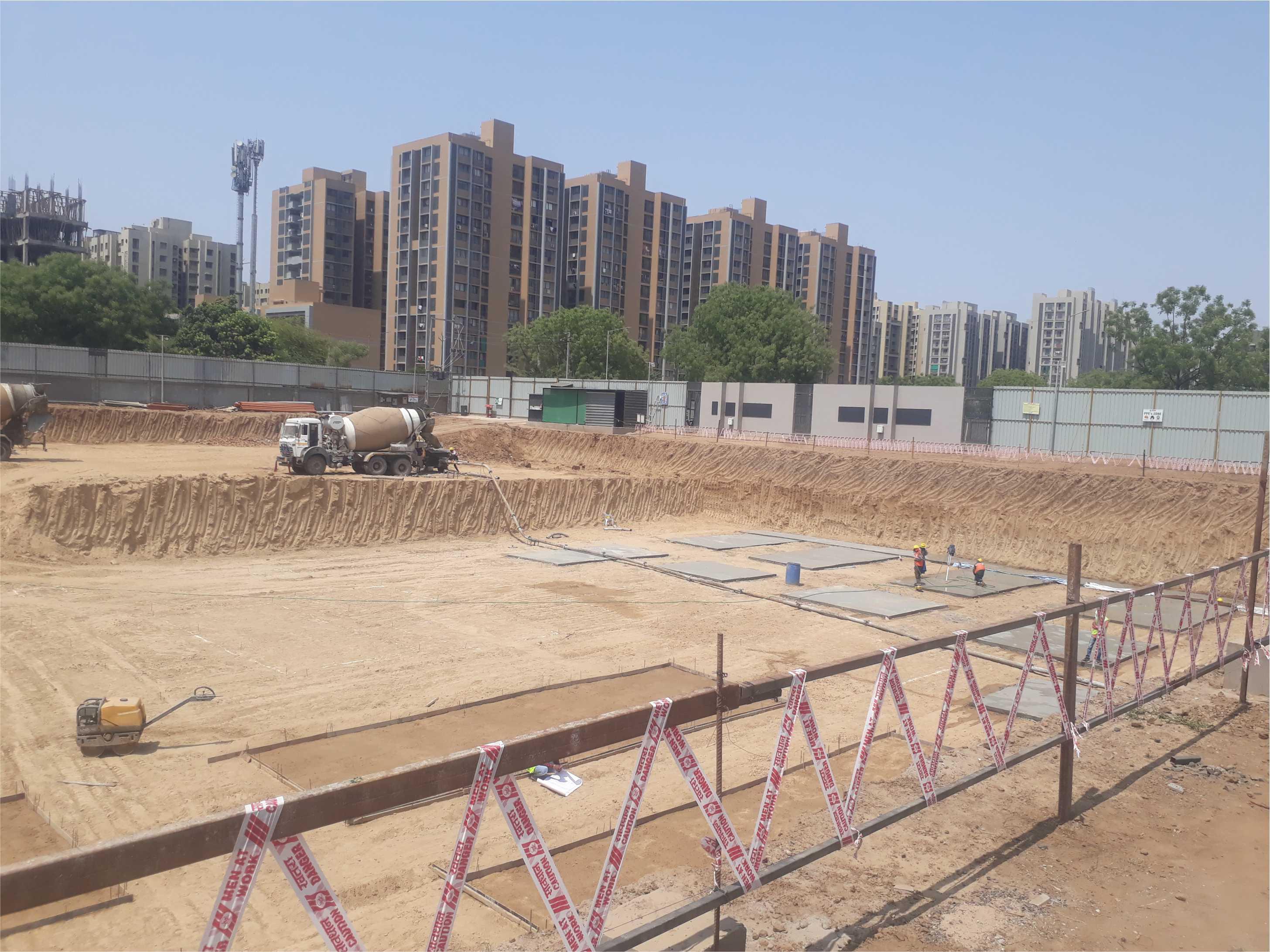 137029_const of real estate project Sun South Street located at Bopal, Ahmedabad, Gujarat