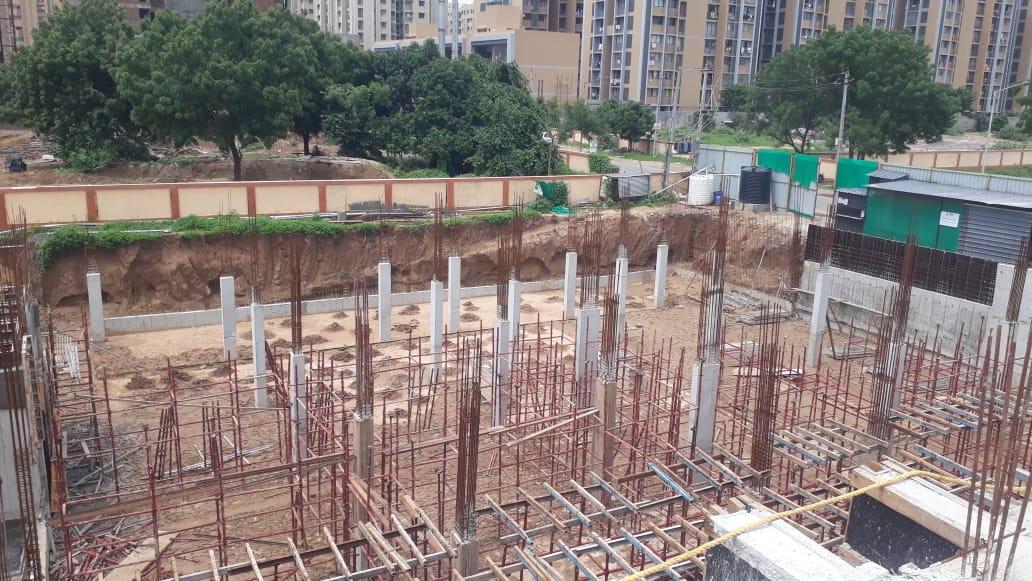 192319_const of real estate project Sun South Street located at Bopal, Ahmedabad, Gujarat