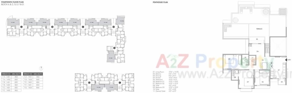 Layout of real estate project Sun Southwinds located at Ghuma, Ahmedabad, Gujarat