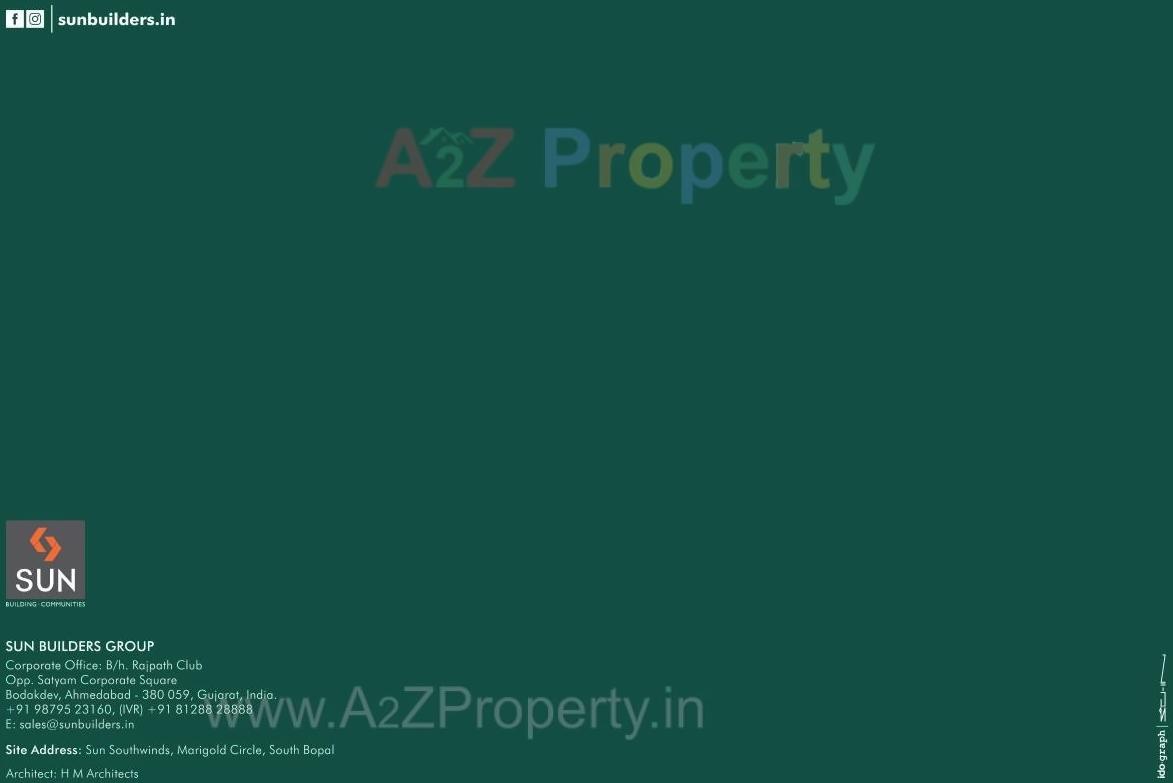  of real estate project Sun Southwinds located at Ghuma, Ahmedabad, Gujarat