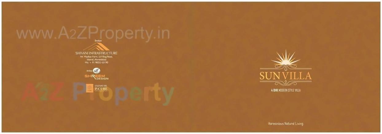  of real estate project Sun Villa Bunglows located at Vastral, Ahmedabad, Gujarat