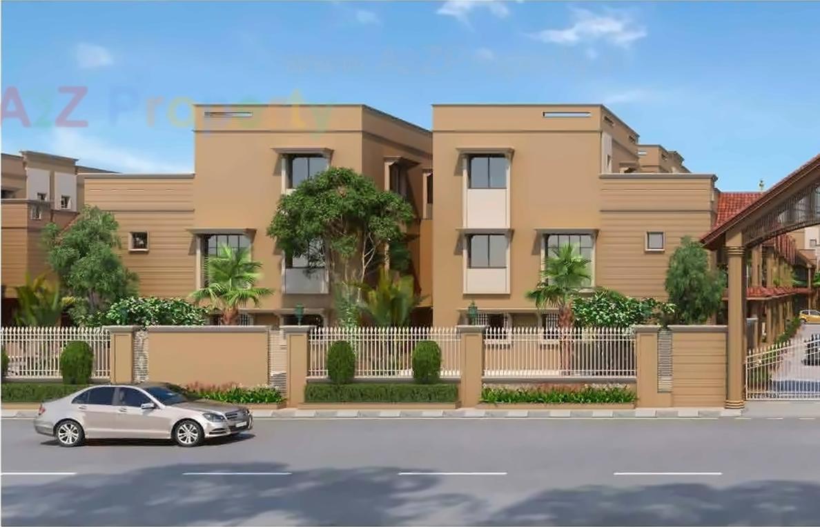 3D Elevation of real estate project Sun Villa Bunglows located at Vastral, Ahmedabad, Gujarat