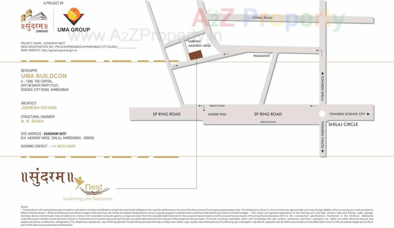  of real estate project Sundram Nest located at Shilaj, Ahmedabad, Gujarat