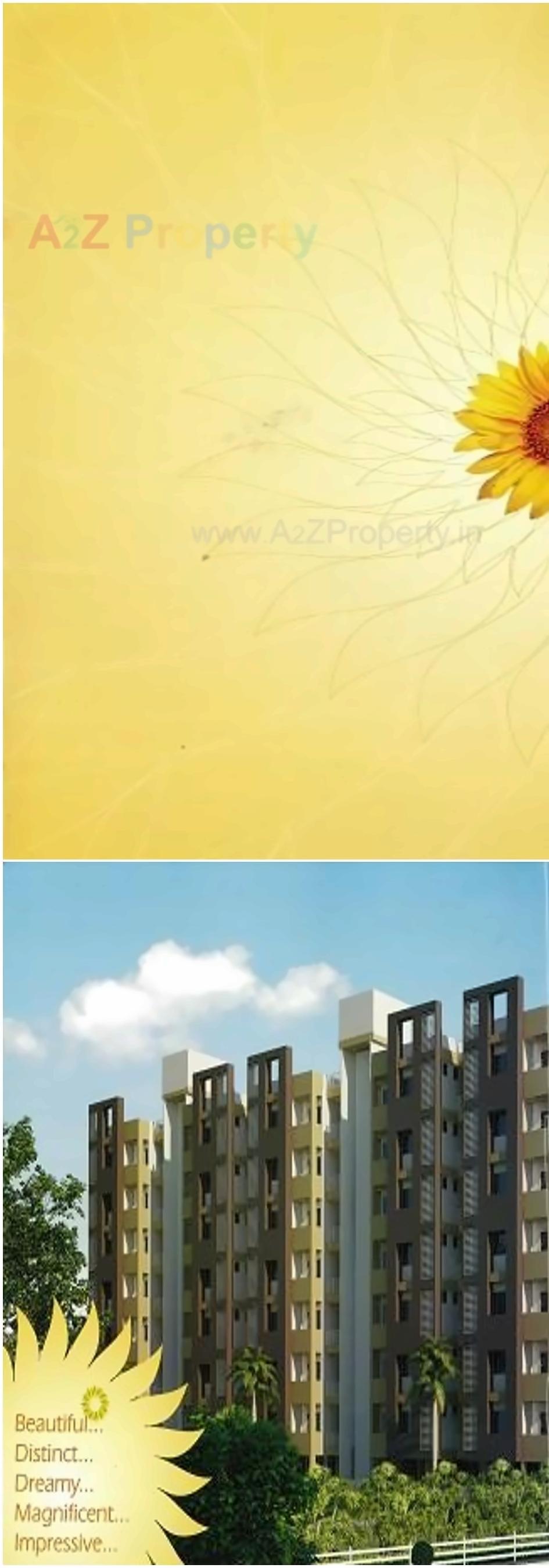 3D Elevation of real estate project Sunflower Enclave located at Sarkhej, Ahmedabad, Gujarat