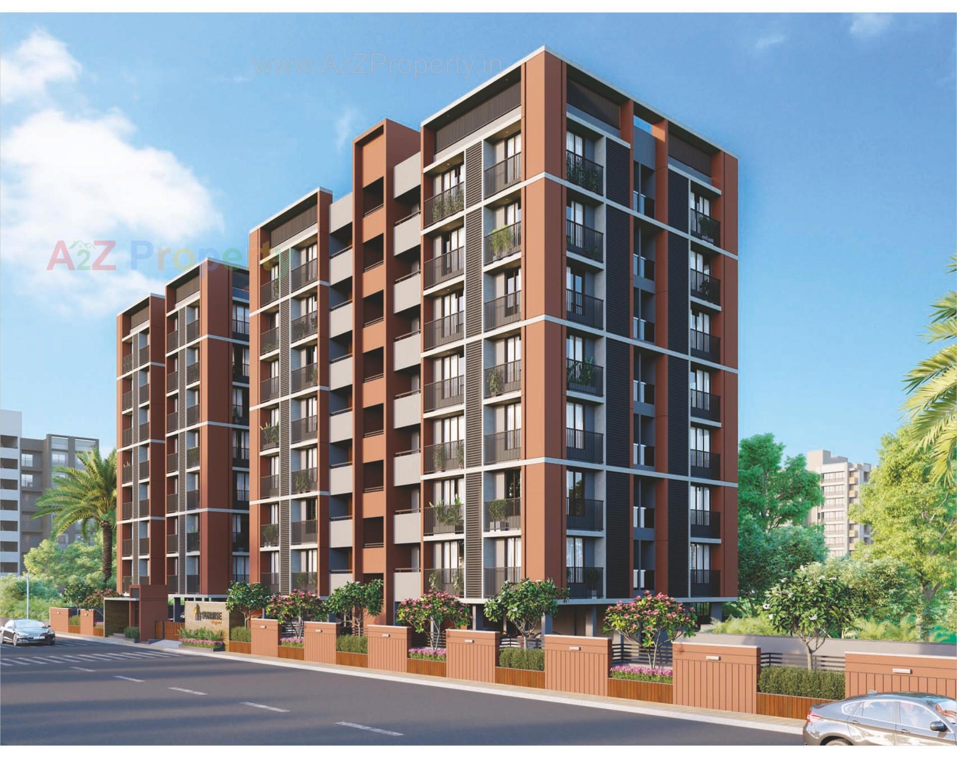 3D Elevation of real estate project Sunrise Elegance located at Vatva, Ahmedabad, Gujarat