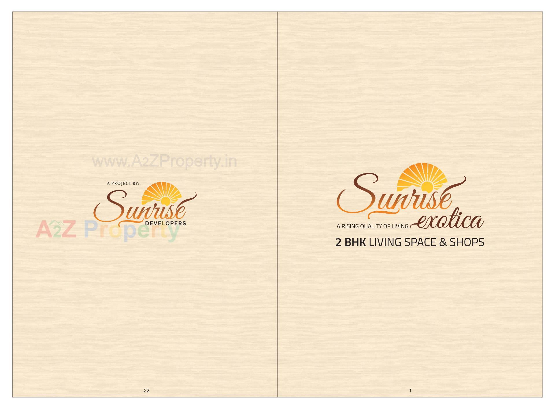  of real estate project Sunrise Exotica located at Hanspura, Ahmedabad, Gujarat