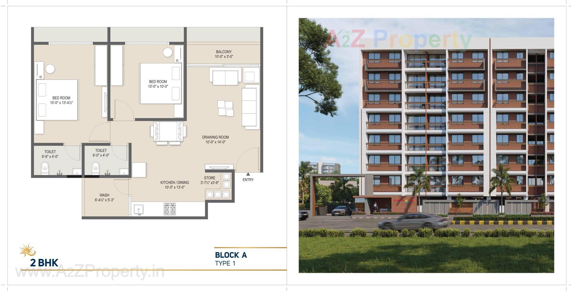 Layout of real estate project Sunrise Homes located at Vatva, Ahmedabad, Gujarat