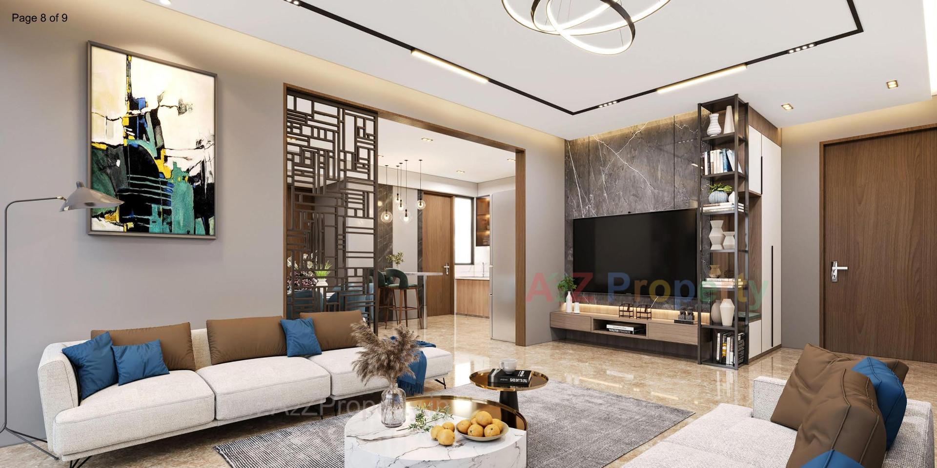 3D Elevation of real estate project Sunrise Vista located at Bodakdev, Ahmedabad, Gujarat