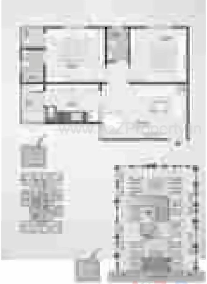 Layout of real estate project Sunsiesta located at Khodiyar, Ahmedabad, Gujarat