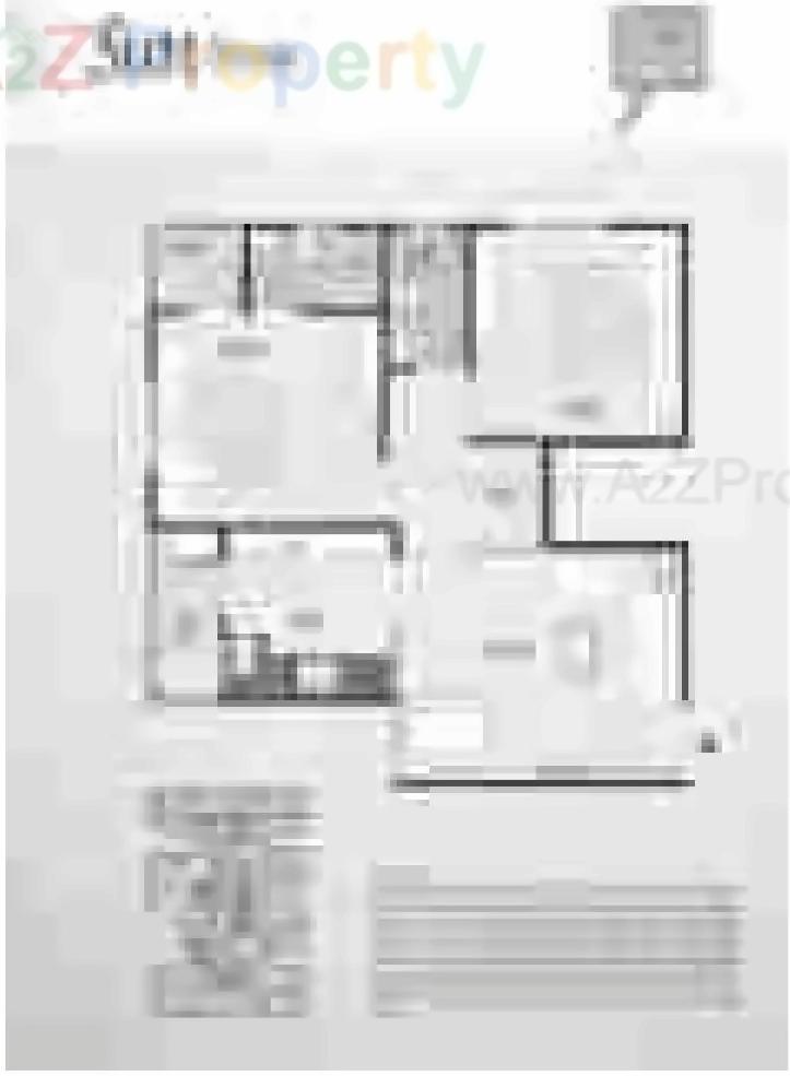 Layout of real estate project Sunsiesta located at Khodiyar, Ahmedabad, Gujarat