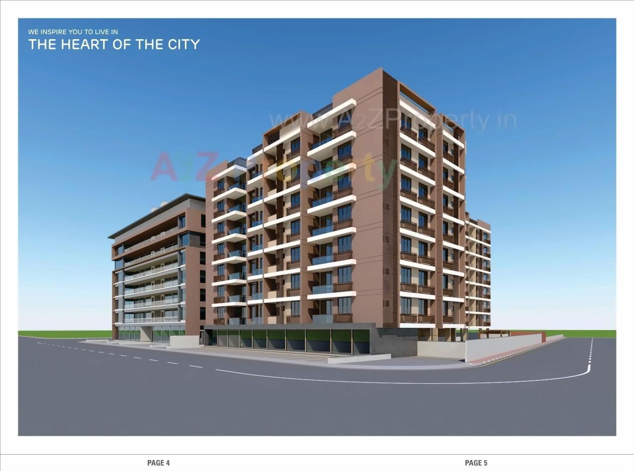 3D Elevation of real estate project Sunway Residancy located at Nikol, Ahmedabad, Gujarat