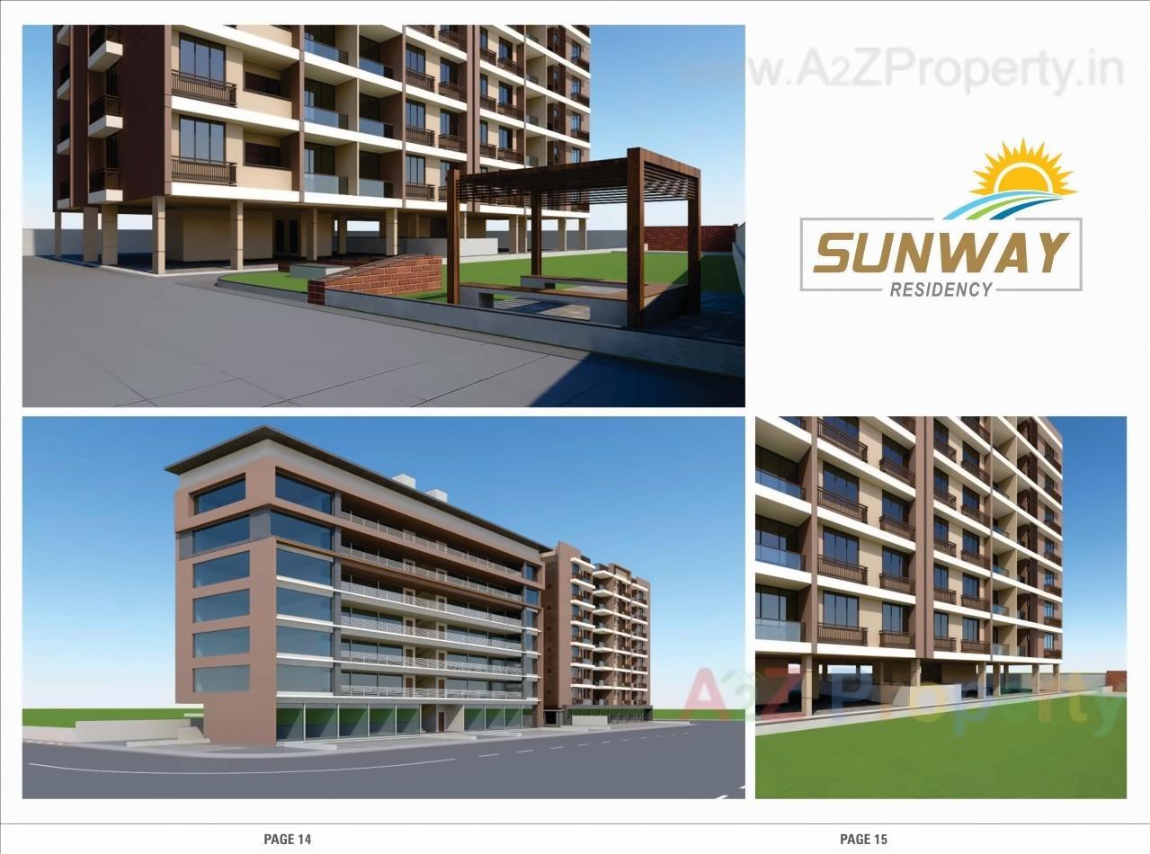 3D Elevation of real estate project Sunway Residancy located at Nikol, Ahmedabad, Gujarat