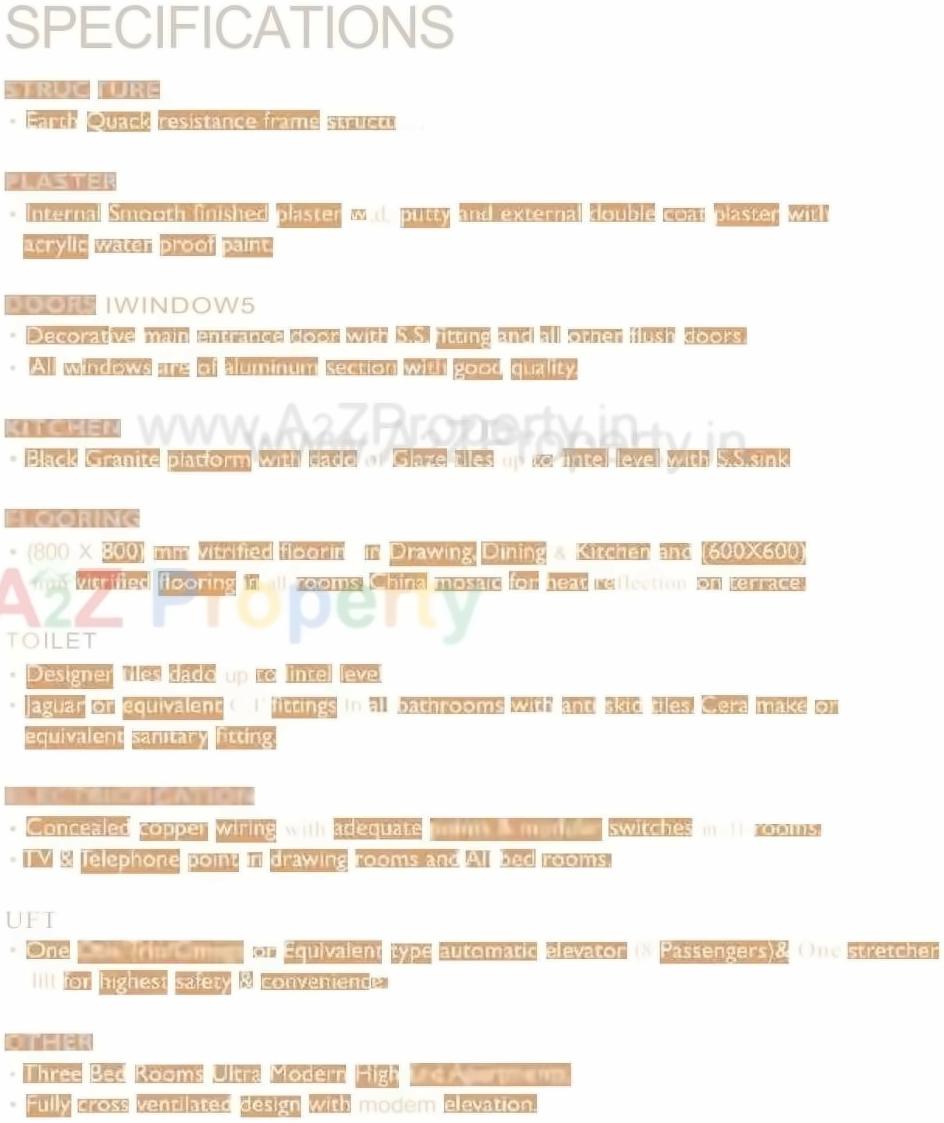 Project Specifications