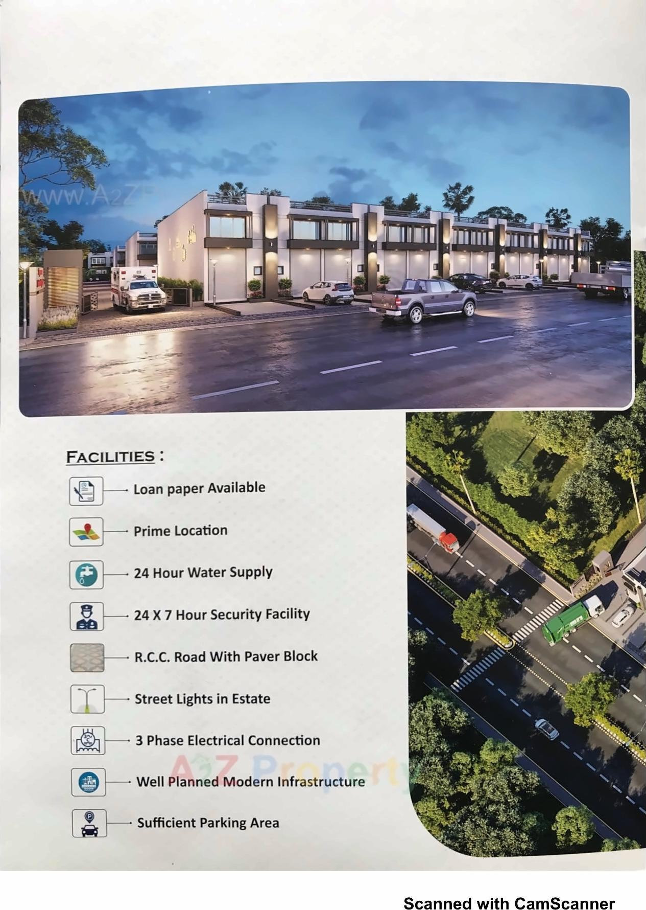 3D Elevation of real estate project Supreme Industrial Estate located at Kathwada, Ahmedabad, Gujarat