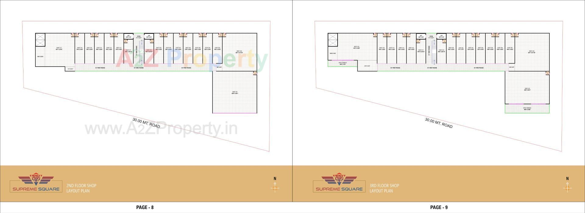  of real estate project Supreme Square located at Naroda, Ahmedabad, Gujarat