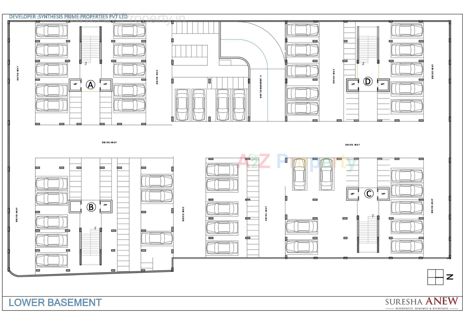 Layout of real estate project Suresha Anew located at Sheikhpur-khanpur-sabarmati, Ahmedabad, Gujarat