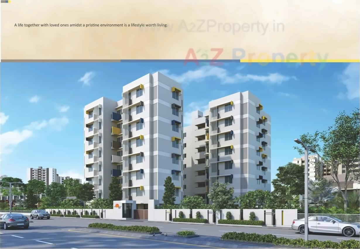3D Elevation of real estate project Surya Shreeji located at City, Ahmedabad, Gujarat