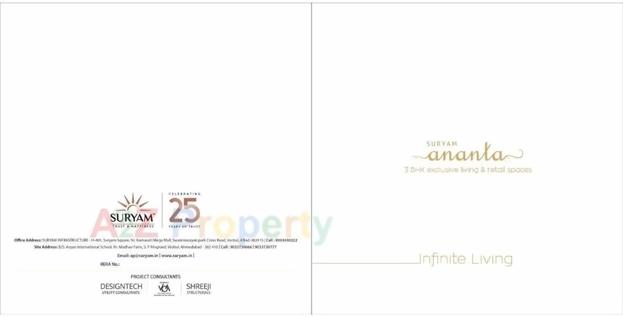  of real estate project Suryam Ananta located at Ahmedabad, Ahmedabad, Gujarat
