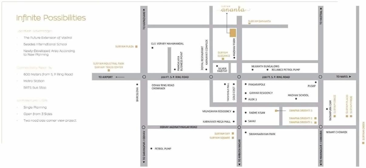  of real estate project Suryam Ananta located at Ahmedabad, Ahmedabad, Gujarat