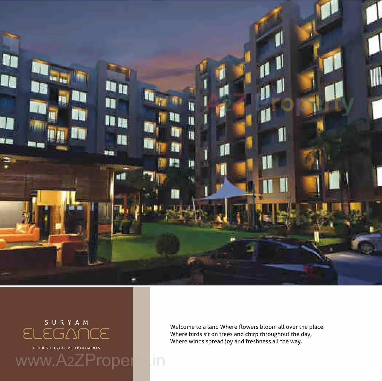 3D Elevation of real estate project Suryam Elegance located at Odhav, Ahmedabad, Gujarat