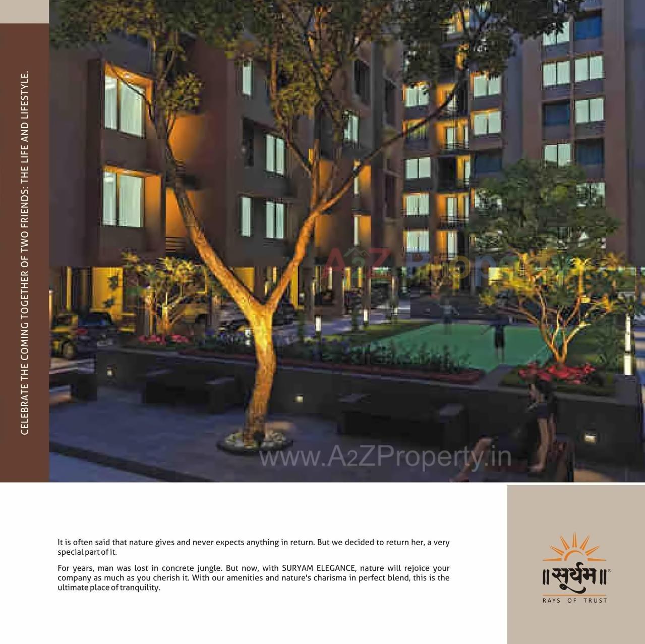 3D Elevation of real estate project Suryam Elegance located at Odhav, Ahmedabad, Gujarat