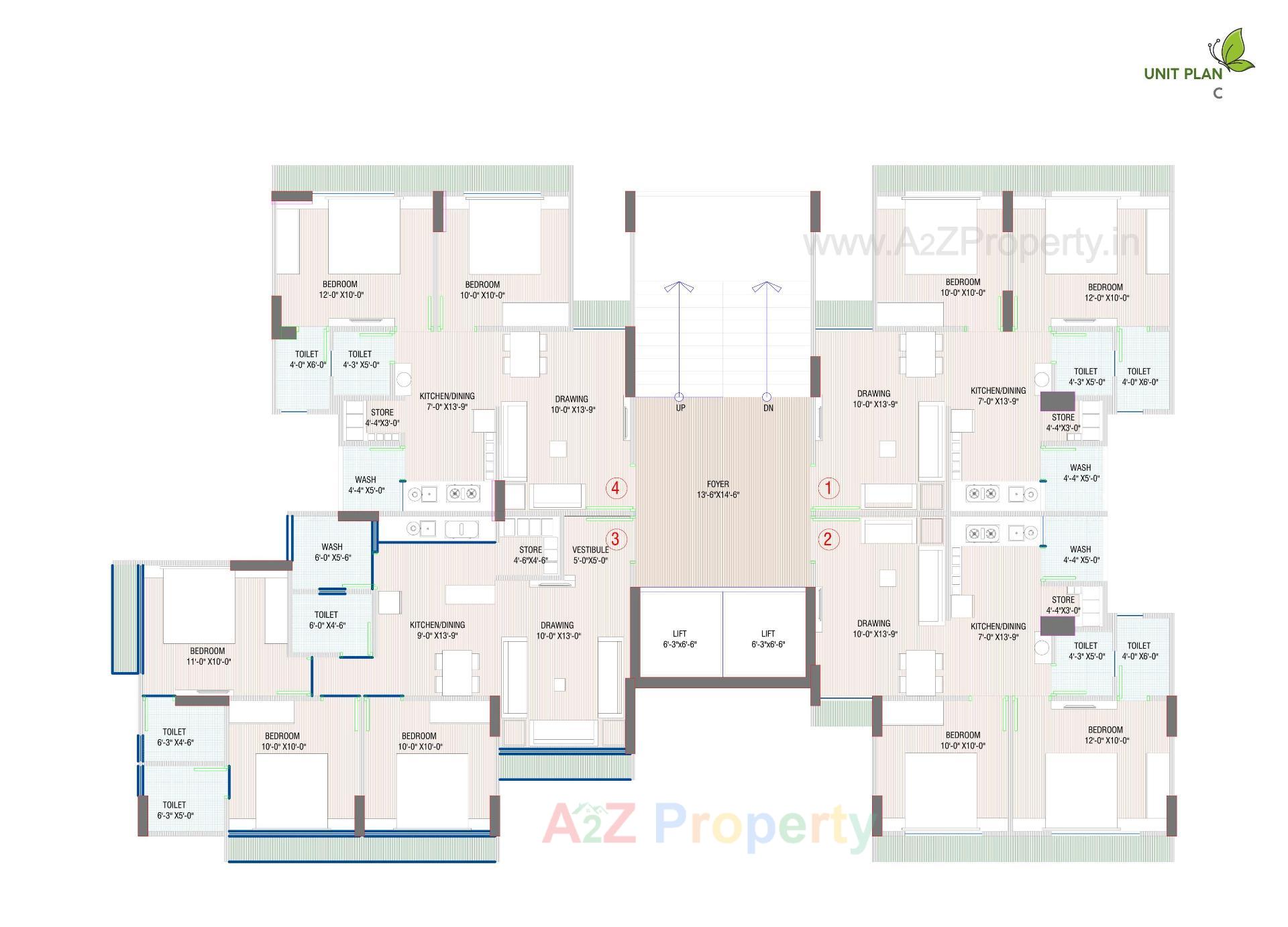 Layout of real estate project Suryansh Sanidhya (shivalaya) located at Ahmedabad, Ahmedabad, Gujarat