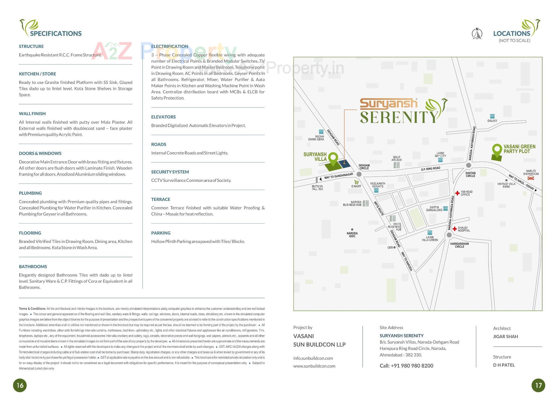  of real estate project Suryansh Serenity located at Muthiya, Ahmedabad, Gujarat