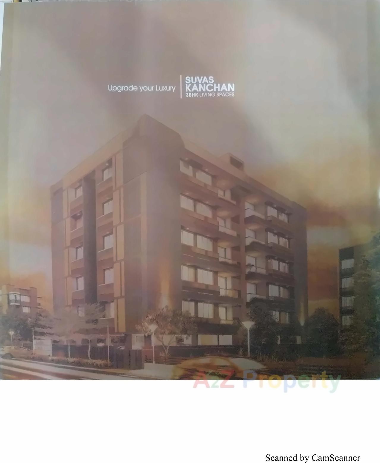 3D Elevation of real estate project Suvas Kanchan located at Paldi, Ahmedabad, Gujarat