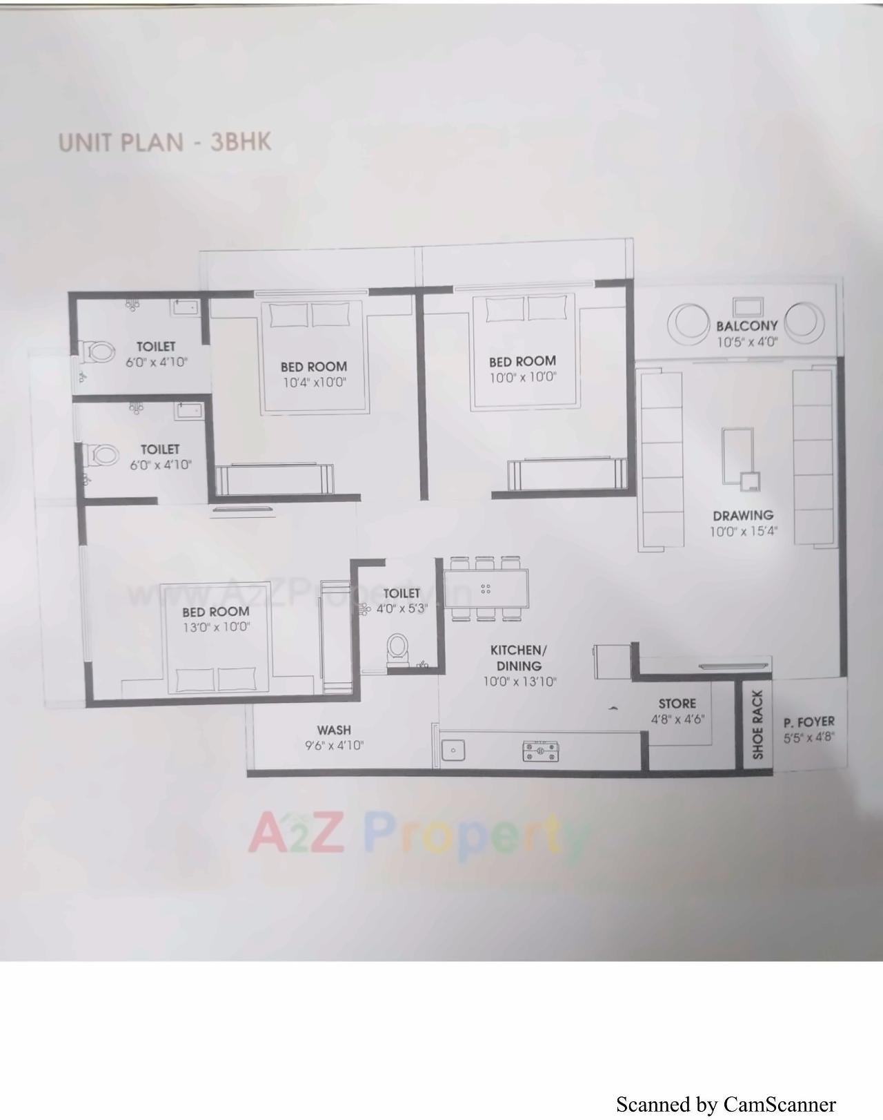 Layout of real estate project Suvas Kanchan located at Paldi, Ahmedabad, Gujarat