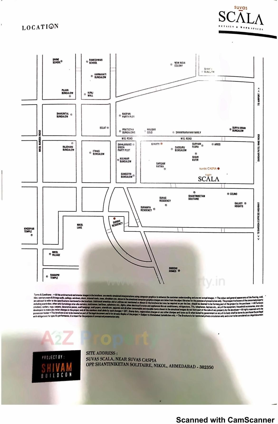  of real estate project Suvas Scala located at Nikol, Ahmedabad, Gujarat