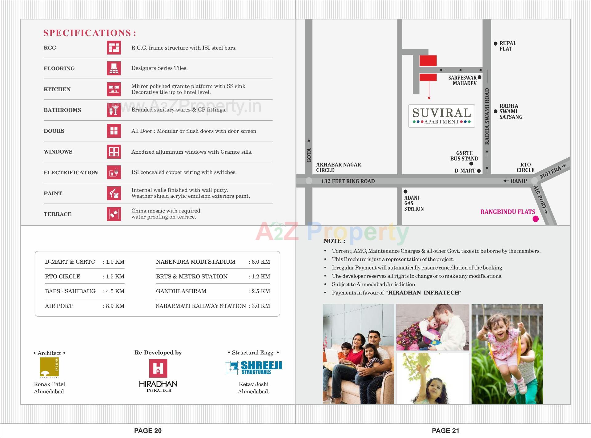  of real estate project Suviral Apartment located at Ranip, Ahmedabad, Gujarat