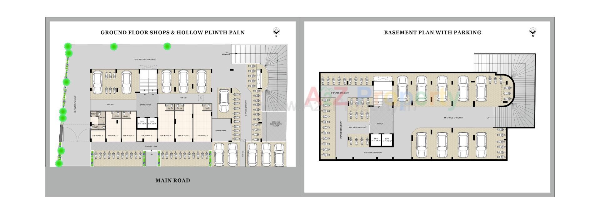 Layout of real estate project Suyash Residency located at Ahmedabad, Ahmedabad, Gujarat
