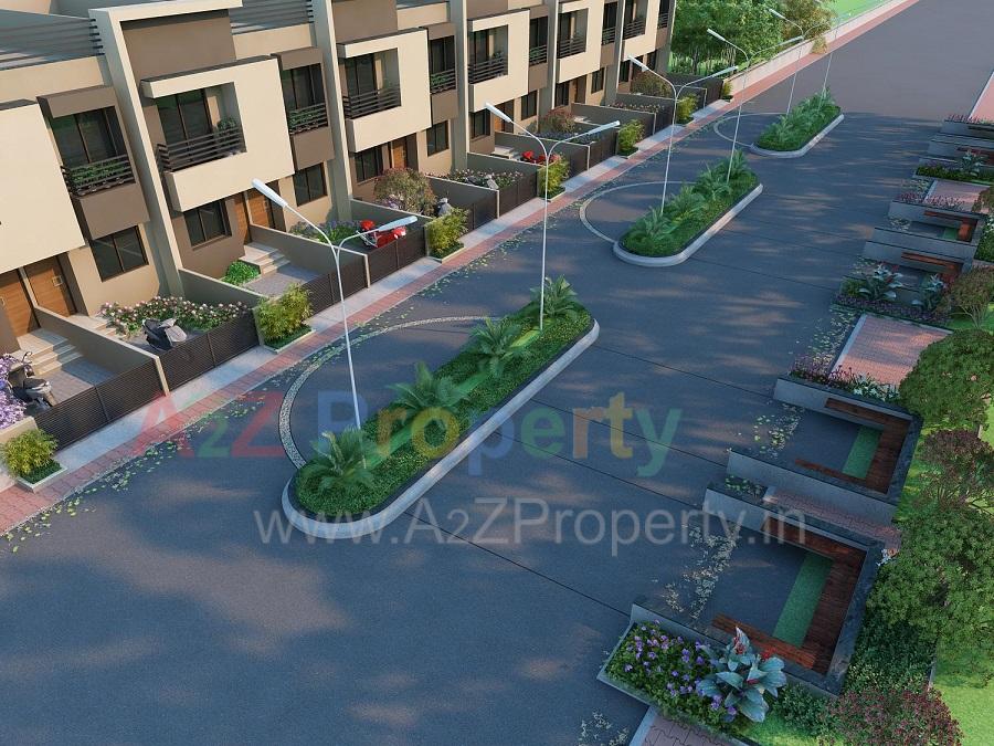 3D Elevation of real estate project Svasaar Pravesh located at Gamdi, Ahmedabad, Gujarat