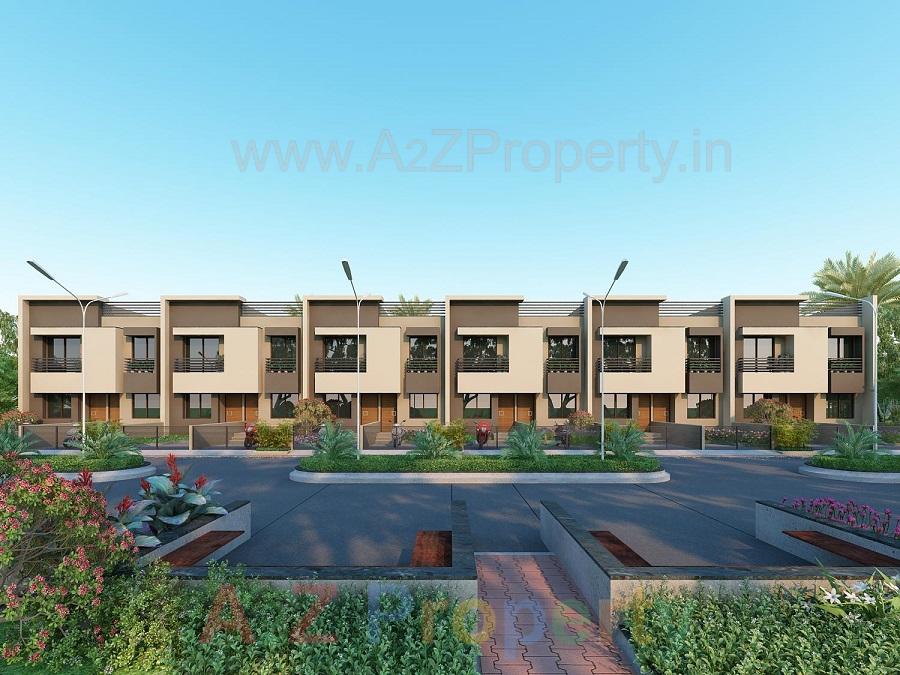 3D Elevation of real estate project Svasaar Pravesh located at Gamdi, Ahmedabad, Gujarat