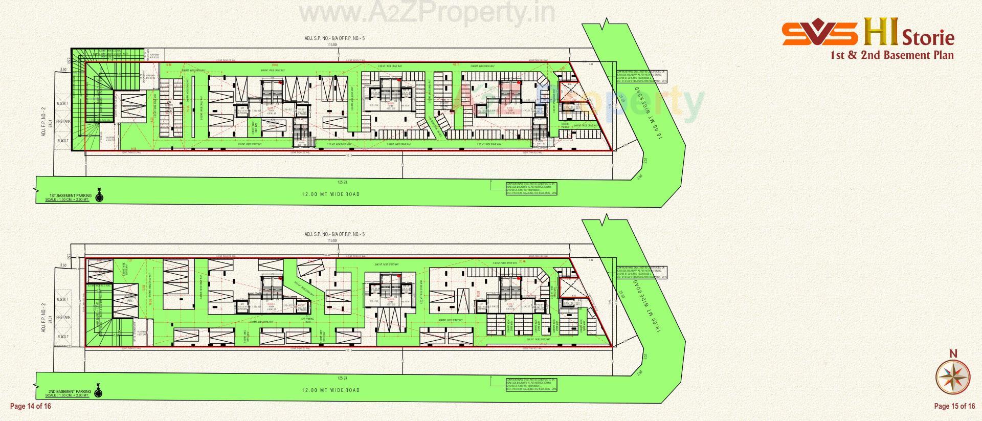 Layout of real estate project Svs Hi Stories located at Chandlodia, Ahmedabad, Gujarat