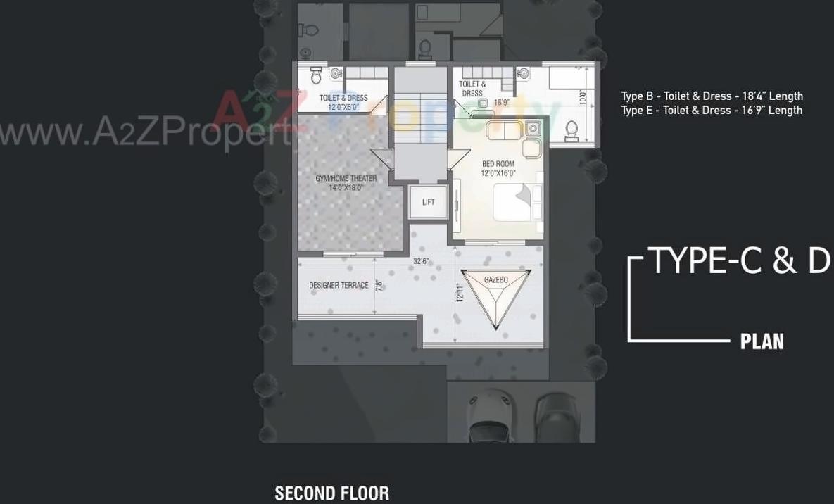 Layout of real estate project Swagat Baganville located at Shilaj, Ahmedabad, Gujarat