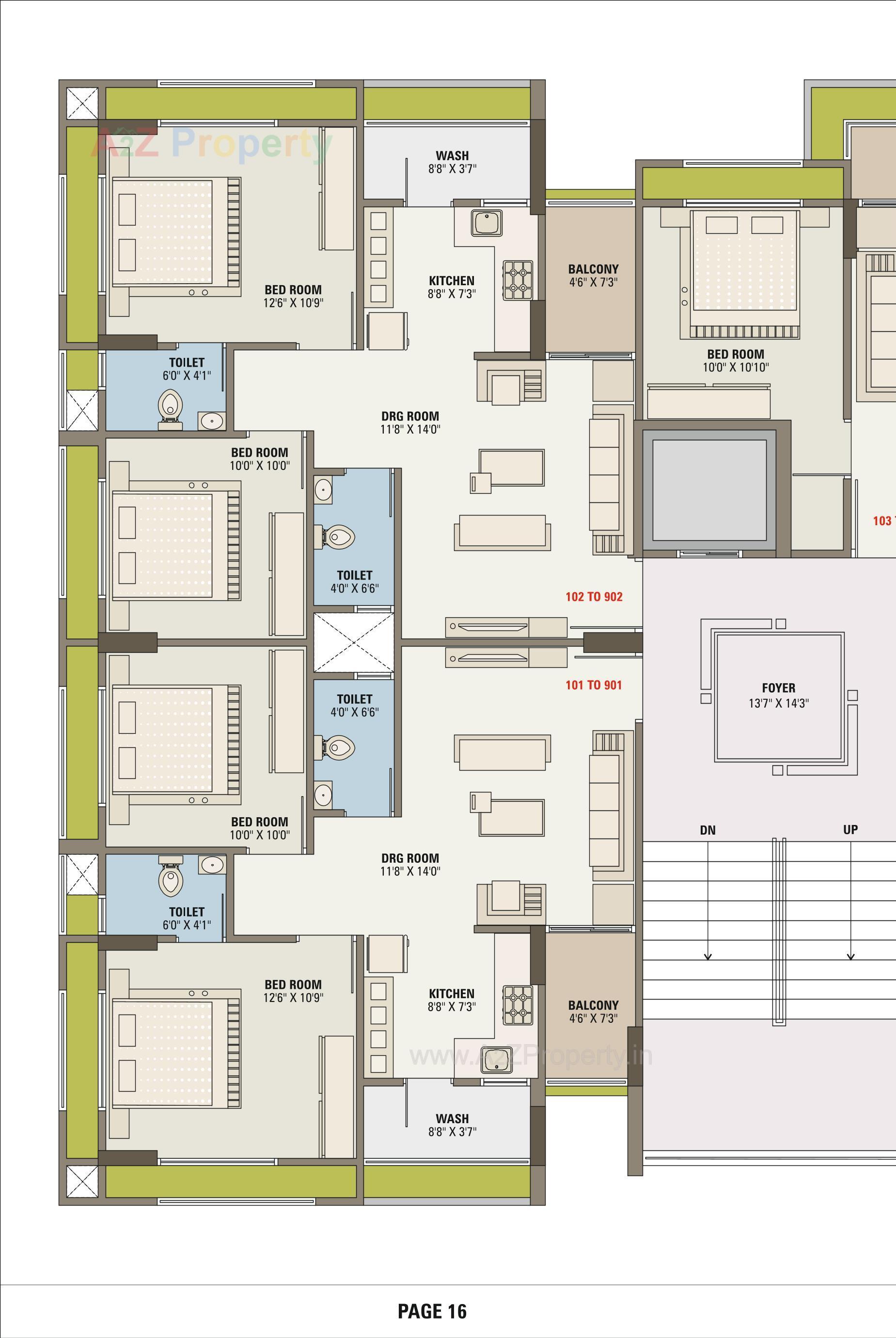Layout of real estate project Swagatam located at Hanspura, Ahmedabad, Gujarat
