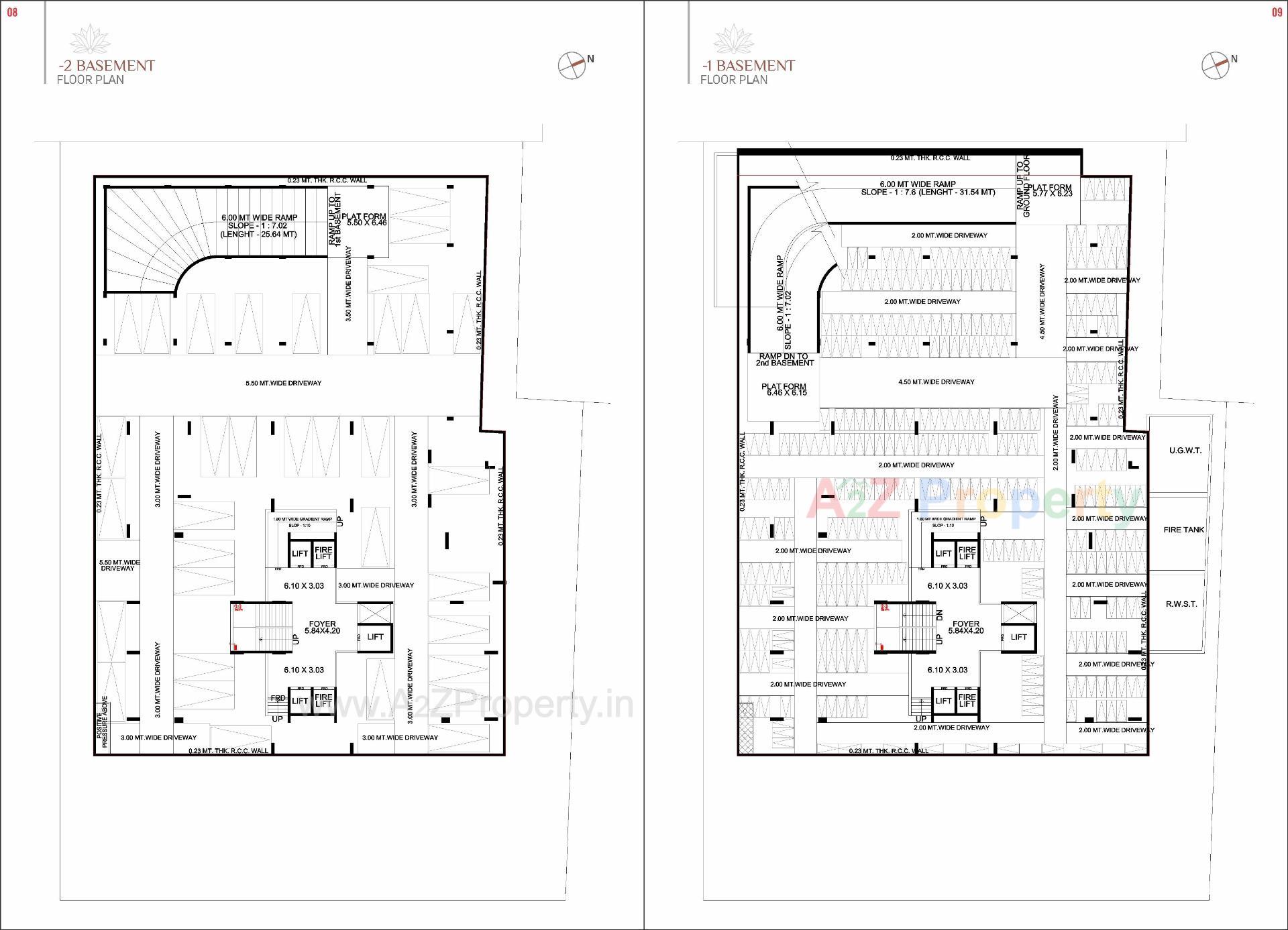 Layout of real estate project Swam Symphony located at Sola, Ahmedabad, Gujarat